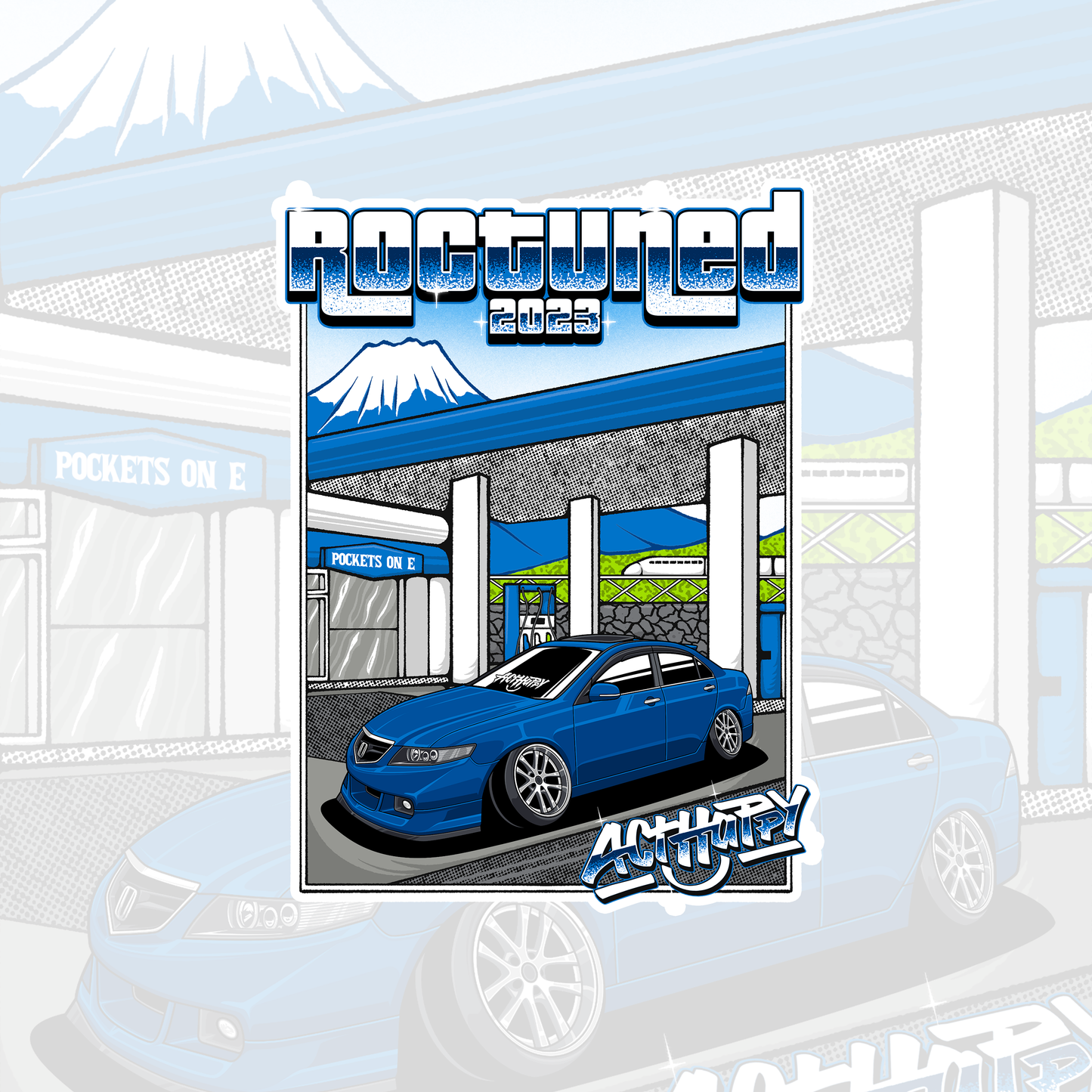 RocTuned TSX Sticker