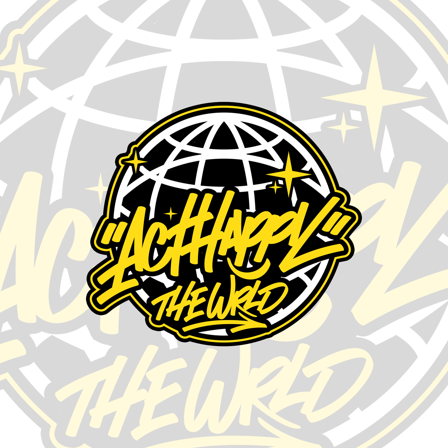 ActHappyTheWrld Sticker