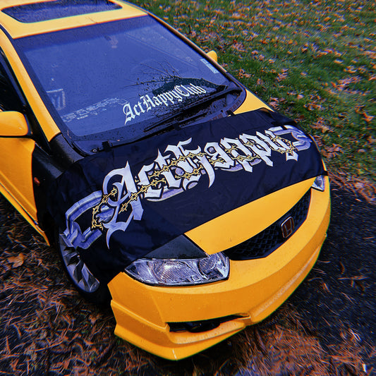 Act Happy Chained Nobori Flag