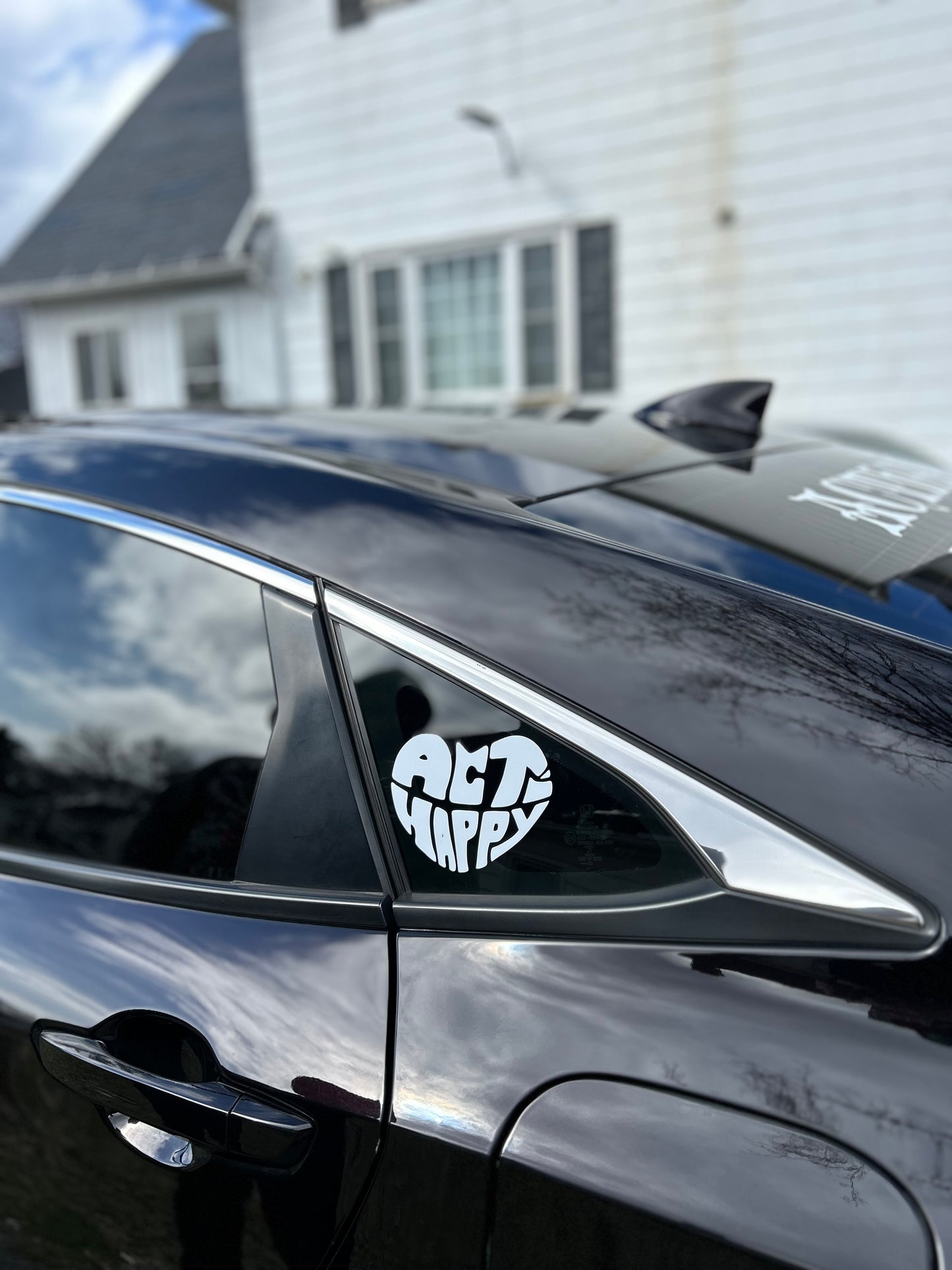 ActHappy Heart Decal