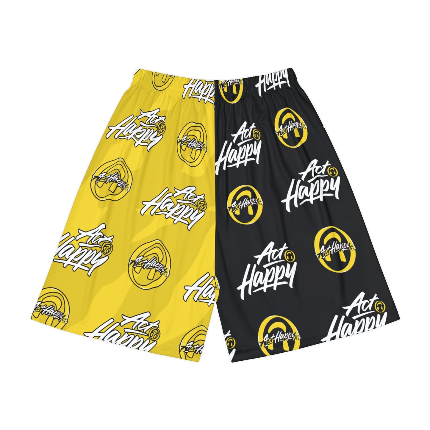 ActHappy Split Shorts - Yellow