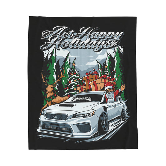 ActHappy Holidays Blanket