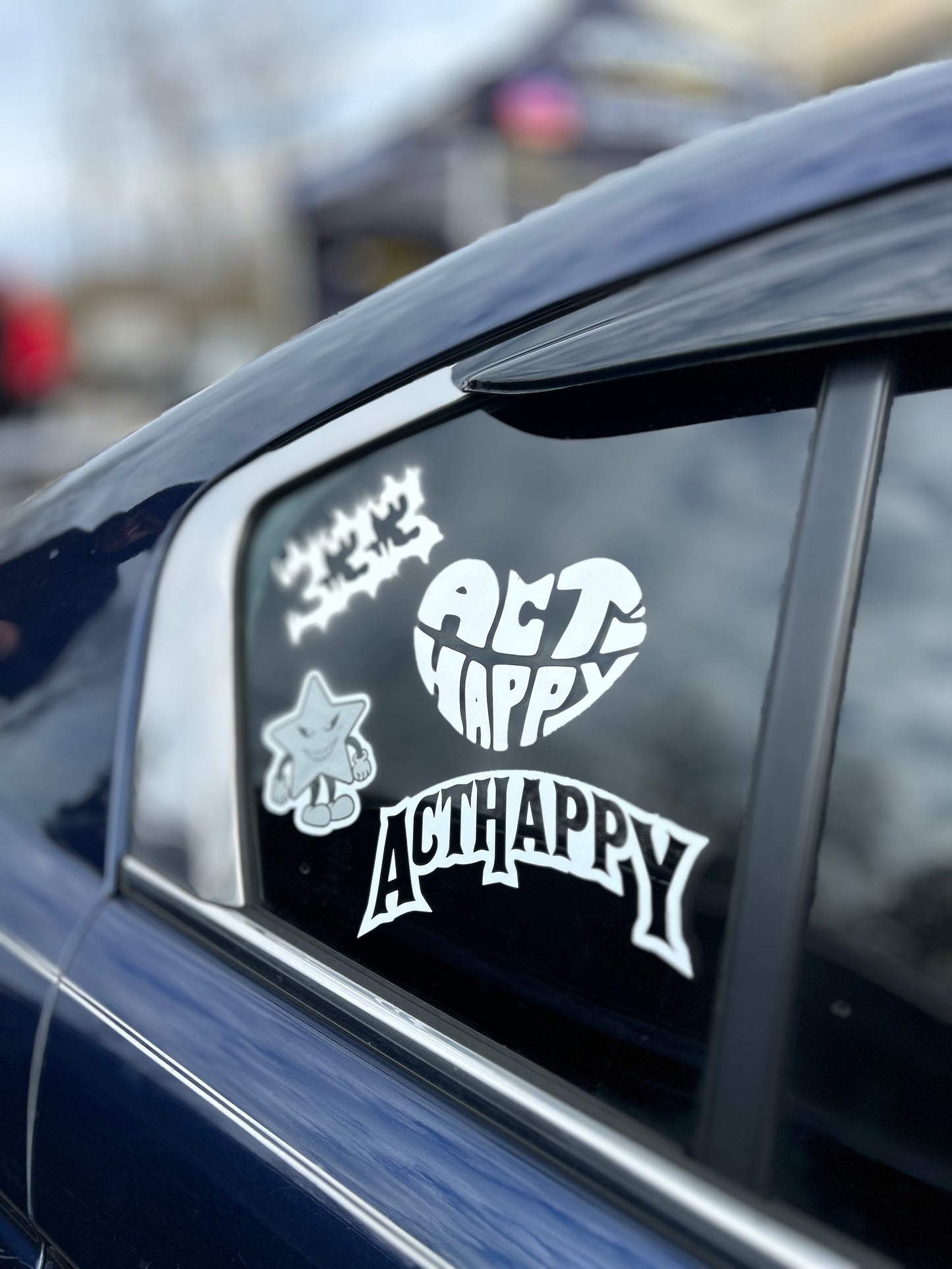 ActHappy Heart Decal