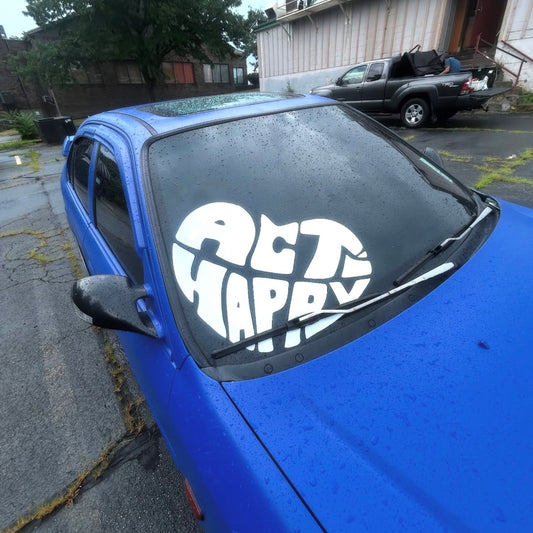 ACT HAPPY HEART BANNER