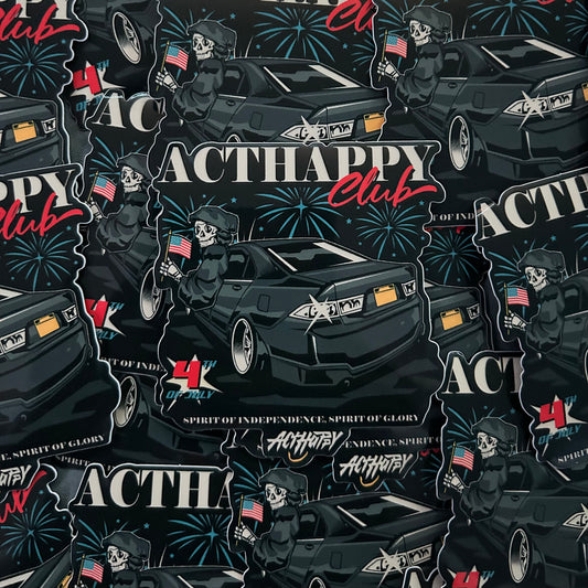 ActHappyClub FOJ Sticker