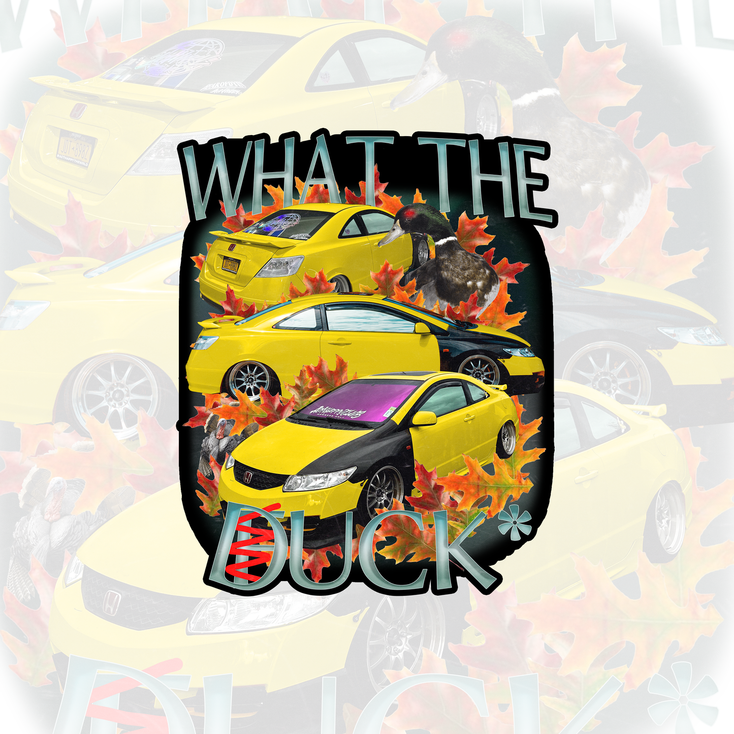 What The Duck Sticker